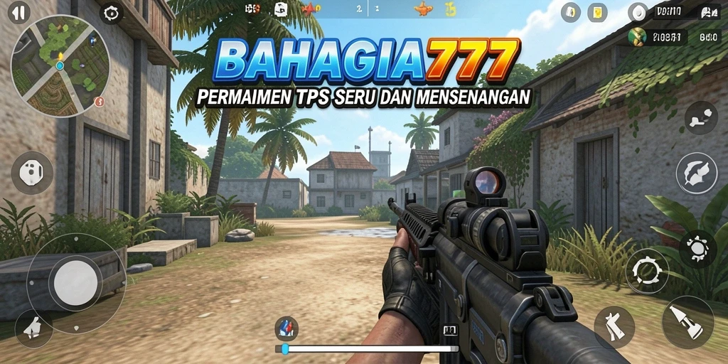 Tampilan gameplay seru dan menegangkan di BAHAGIA777.