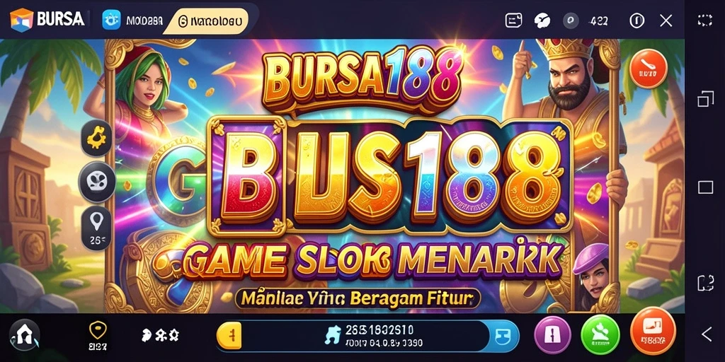 Screenshot BURSA188 menampilkan gameplay Slot yang mendebarkan.