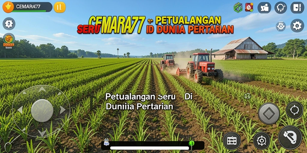 Gameplay menarik di CEMARA77 dengan berkebun dan merawat hewan.