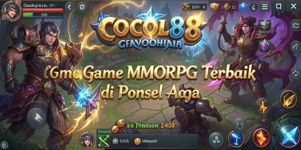 Tampilan gameplay seru dan petualangan dalam COCOL88.