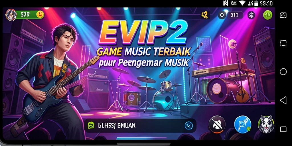 Tampilan gameplay interaktif yang menarik di EVIP2.