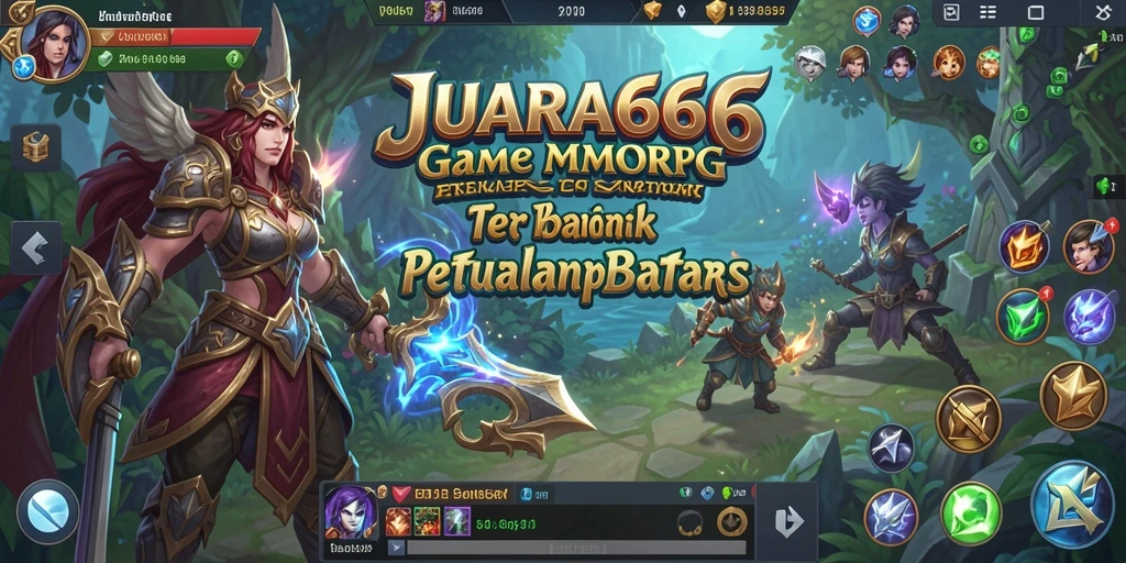 Gameplay JUARA666 yang menyenangkan dan menantang di dunia MMORPG.