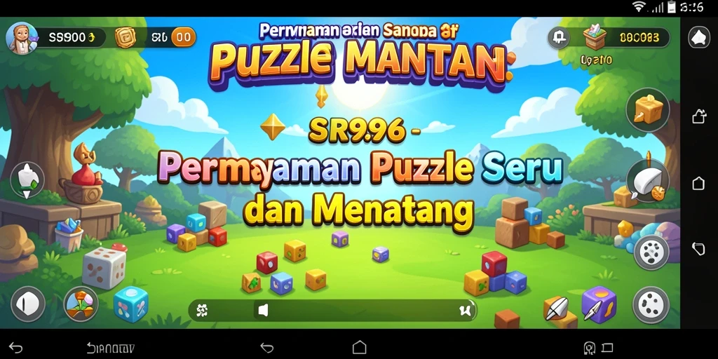 Screenshot gameplay Puzzle SR996 yang menantang dan seru.