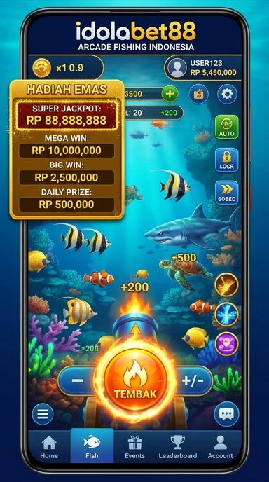 Tampilan antarmuka pengguna aplikasi idolabet88 yang intuitif.